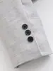 2026 Nueva Moda Chaqueta Corta de Traje de Manga Larga con Cuello en V de Doble Botonadura para Mujeres Europeas y Americanas Comercio Exterior Transfronterizo en AliExpress