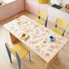 Mantel de Mesa de Alta Calidad, Fresco y Sencillo, Impermeable, Resistente al Aceite, Sin Lavado, Mantel para Mesa de Comedor, Aislamiento Térmico, Anti-quemaduras, Protector de Escritorio para Mesa de Café