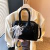 Comercio Exterior Super Caliente Bolsa Pequeña Mujer Primavera y Verano 2025 Nuevo Bolso Bandolera de Hombro Versátil Casual Nicho Portátil Bolso Kelly