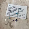 Juego de Pulsera y Collar de Plata de Ley S925 con Trébol de Cuatro Hojas de Colores para Mujer Estilo Japonés Diseño de Nicho Pequeño de Alta Gama Cadena para Clavícula Más Vendida