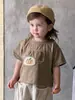 7.28 Liquidação de Verão~Sem Devoluções ou Trocas, Por Favor Não Compre se Estiver Preocupado Shorts Estilo Coreano Tendência Meninos Meninas Camiseta Casual