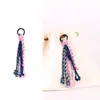 Pingente Decorativo para Bolsa Trançada de Corda, Versátil para Viagem, Acessório de Corrente para Celular Tendência Feito à Mão com Corda