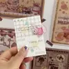 Presilha Fofa de Cabelo Xadrez de Cachorrinho Estilo Coreano com Franja Lateral Doce para Meninas, Acessório de Cabelo Versátil de Bico de Pato