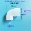 Junta flexible de silicona, codo de 90 grados, tes de diámetro igual, junta de tubería rígida, reductor, codo en L directo, conector no estándar.
