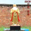 Estátua do Velho Confúcio 88cm 1,73m 2m Estátua de Buda de Resina de Confúcio Templo Adoração Homem Sagrado