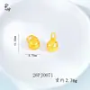 Colgante de Gato Esmaltado Estilo Antiguo, Bestia Devoradora de Oro, Amuleto Promotor de Riqueza, Joyería de Serpiente Enrollada, Accesorios para Pulsera y Collar al por Mayor