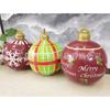 Bola de Navidad Inflable Transfronteriza Decoración de Año Nuevo Juguete de Pvc Ambiente Festivo Hierba Tierra Bola Campana 60cm Bola Linterna