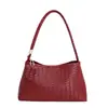 Bolsa de Ombro Única de Grande Capacidade para Mulheres 2026 Nova Moda Coreana Bolsa Feminina Bolsa Tote com Padrão Trançado