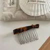 Peine para el Cabello con Lazo de Moda Estilo Invertido, Pasador Elegante para Flequillo, Clip Lateral para el Cabello Nuevo Antideslizante con Estilo, Accesorio