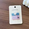 Accesorios para el Cabello Hechos a Mano Coreanos de Encaje Cuadros Flores Pinza de Pelo con Lazo Floral Pinza para el Flequillo Niña Dulce Pinza BB