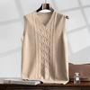Suéter de cachemira pura 100% para hombre, jersey de cuello en V, informal, cálido, de punto, de cachemira, para principios de otoño