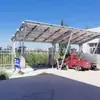 Sistema de Cochera Fotovoltaica de Aleación de Aluminio, Soporte de Cochera Solar de Doble Uso para Propósitos Comerciales y Residenciales, Soporte de Cochera de Alta Resistencia sin Soldadura