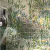 Película de Vidrio con Forma de Hoja y Media Luna, Rollo Pequeño de Empaque, Pegatina de Vidrio de Colores, Pegatina para Ventana Parasol, Pegatina de Decoración para el Hogar, Semitransparente