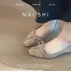 Otoño 2026 Nuevo Estilo Zapatos de Salón de Boca Baja con Lazo Versátiles Estilo Hada Zapatos de Tacón Bajo Modernos Zapatos de Mujer Zapatos de Tacón Bajo para Eventos con Temperamento