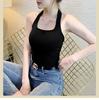 Camisola Modal Man Cotton Pure Desire Spice Girl Vermelha Feminina Verão Slim-fit Casual All-match Top Sexy Linda Costas