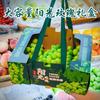 Caja de Embalaje Uva Sunny Rose Caja de Regalo de Fruta Sunny King Caja Vacía Verano Negro Fragante Impresión Cartón Verde Personalización