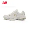 Zapatos Putian Puros Originales Serie Nb2002R Gris Yuanzu para Hombres y Mujeres Retro Casual Deportivos Puros Originales Transpirables Zapatos de Papá