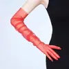Luvas de noiva, vestido de noiva longo de tule, acessórios de casamento europeus e americanos para Halloween, mangas de renda preta para mulheres, multicolor