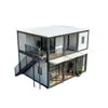 Casa móvil contenedor, adecuada para uso residencial, comercial y de oficina, lujosa, de doble capa, desmontable, fácil de montar, casa modular prefabricada