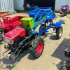 Nuevo Modelo 2025 Tractor de Mano con Suspensión Trasera, Equipo Agrícola para Montar con Asiento Trasero, Asiento con Suspensión y Accesorio de Arado