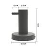 Gancho Único de Acero Inoxidable Amazon para Colgar Ropa en Baño, Cocina y Baño, Gancho de Acero Inoxidable 304