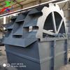 Máquina lavadora de arena tipo fregadero, tipo cubo giratorio separador de arena y lodo, patio de grava, estación de mezcla de concreto máquina lavadora de materiales