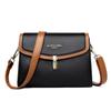 Bolso Cuadrado Pequeño Retro de Cuero Suave Bolso de Hombro Simple Versátil Moda Lujo Ligero Transfronterizo Textura de Alta Gama para Mujer Bolso Bandolera