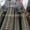 Manguera metálica, tubería de drenaje de gas de acero inoxidable, tubería corrugada, tubería soldada en espiral reforzada, suministrada por Zhongsheng Machinery