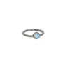 Piercing de Nariz de Opala Titânio G23 Brincos de Zircônia com Cartão Bola bcr Anel de Nariz do Meio Argola de Orelha Universal Multiuso Argola de Seio Anel de Lábio Transfronteiriço