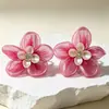 Aretes, broqueles, aretes con un toque de lujo ligero y de alta gama, aretes de estilo festivo para mujer