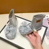 Botas para Niña 2026 Nuevas Otoño/Invierno Zapatos de Princesa Elsa para Niños Suela Suave con Vestido Botines Tobilleros Botas Martin con Felpa