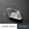 Posavasos de peltre puro estilo japonés posavasos de taza de té retro posavasos antideslizante posavasos de peltre antiguo viejo piezas de repuesto para ceremonia del té al por mayor