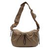 Bolso Nube Plegado con Cordón Estilo Coreano Transfronterizo para Mujer 2026 Primavera Nuevo Moderno Ligero de Nailon para Hombro Cruzado