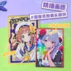 Papel de color hecho a medida, tableros de firmas autoimpresos, estampado en caliente, impresión láser y laminación para mercancía temática de anime, utilizando papel especial para fines estéticos