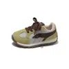 Zapatos Infantiles 2026 Otoño Nuevos Zapatos Deportivos Estilo Coreano Zapatos Forrest Gump Niños Medianos y Grandes Antideslizantes Casuales Zapatos para Patineta Niñas