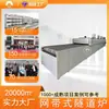 Fabricante Fonte Forno Túnel de Placa de Corrente Linha de Secagem Circulação de Ar Quente Equipamento de Aquecimento Elétrico Hardware Plástico Pintura Cozimento Linha Transportadora