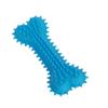 Venta al por mayor de fábrica juguete para perro mascota perro resistente a mordeduras TPR hueso de amor molienda de dientes limpieza de dientes hueso de simulación suministros de juguete