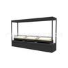 Vitrina de Cristal para Museo Weidun Acero Inoxidable Baja Reflectividad Vitrina Especialmente Formada Vitrina de Exhibición de Productos Vitrina Comercial