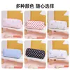 Bolsa de Maquillaje Portátil Popular de Gran Capacidad Transfronteriza para Mujeres, Estuche para Lápices de Diseño de Nicho, Caja de Papelería con Lazo Cosmético