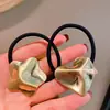 Nuevos Accesorios para el Cabello de Estilo Minimalista y Genial, Gomas para el Cabello de Diseño Versátil, Bandas Elásticas Pequeñas, Sujetadores Geométricos Metálicos para Cola de Caballo