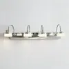 Luz LED frontal para espejo de lavabo de baño, tocador minimalista retro japonés, lavabo, lámpara de pared giratoria para iluminación de cuadros