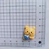 Superfície de Óleo Brilhante Desenho de Urso Simulação Urso Pooh Urso Flor Garra de Urso Pote de Mel Grampo de Cabelo Corda de Cabelo Acessórios de Cabelo Acessórios de Resina