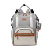 Mochila Multifuncional Repelente al Agua para Mamá y Bebé Se Puede Colgar en el Cochecito Gran Capacidad Portátil Elegante Bolsa de Mamá