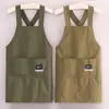 Delantal de Moda para Cocina y Hogar 2025 Nuevo Resistente al Aceite e Impermeable Ropa de Trabajo de Celebridad de Internet para Cocinar y Cocinar para Mujeres