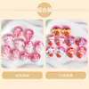 Elástico de Borracha Desenho Animado para Bebê Kidsren's Thumb Hair Band Anel de Toalha Melody para Meninas Elástico de Cabelo de Alta Elasticidade Acessórios de Cabelo