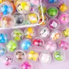 Juguete Gashapon de 45 mm Regalo para Niños Huevo Redondo Macarrón en Forma de Huevo 4.5 cm Máquina de Juegos de Parque de Atracciones Máquina de Muñecas