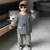 Conjunto de Sudadera de Otoño para Niños 2026 Modelo Nuevo Ropa de Otoño para Niños Pequeños y Medianos Estilo Deportivo Otoño y Primavera Moderno