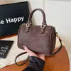 Bolso Versátil Nuevo Estampado Retro para Mujer Bolso de Hombro y Mano 2025 Bolso Almohada Moda Otoño e Invierno Bolso Cruzado para Viajar