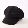 Boina de RPET para Mujer, Primavera y Otoño, Sombrero Versátil de Moda, Estilo Japonés, Circunferencia de Cabeza Grande, Hace que la Cara se Vea Más Pequeña, Fábrica Personalizada