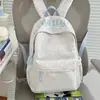 Mochilas de la Serie de Hilo Texturizado Gris de Cáñamo para Estudiantes de Secundaria y Preparatoria, Adecuadas para Clases Diarias, Salidas de Fin de Semana, Picnic y Bolsas Escolares Resistentes a las Manchas